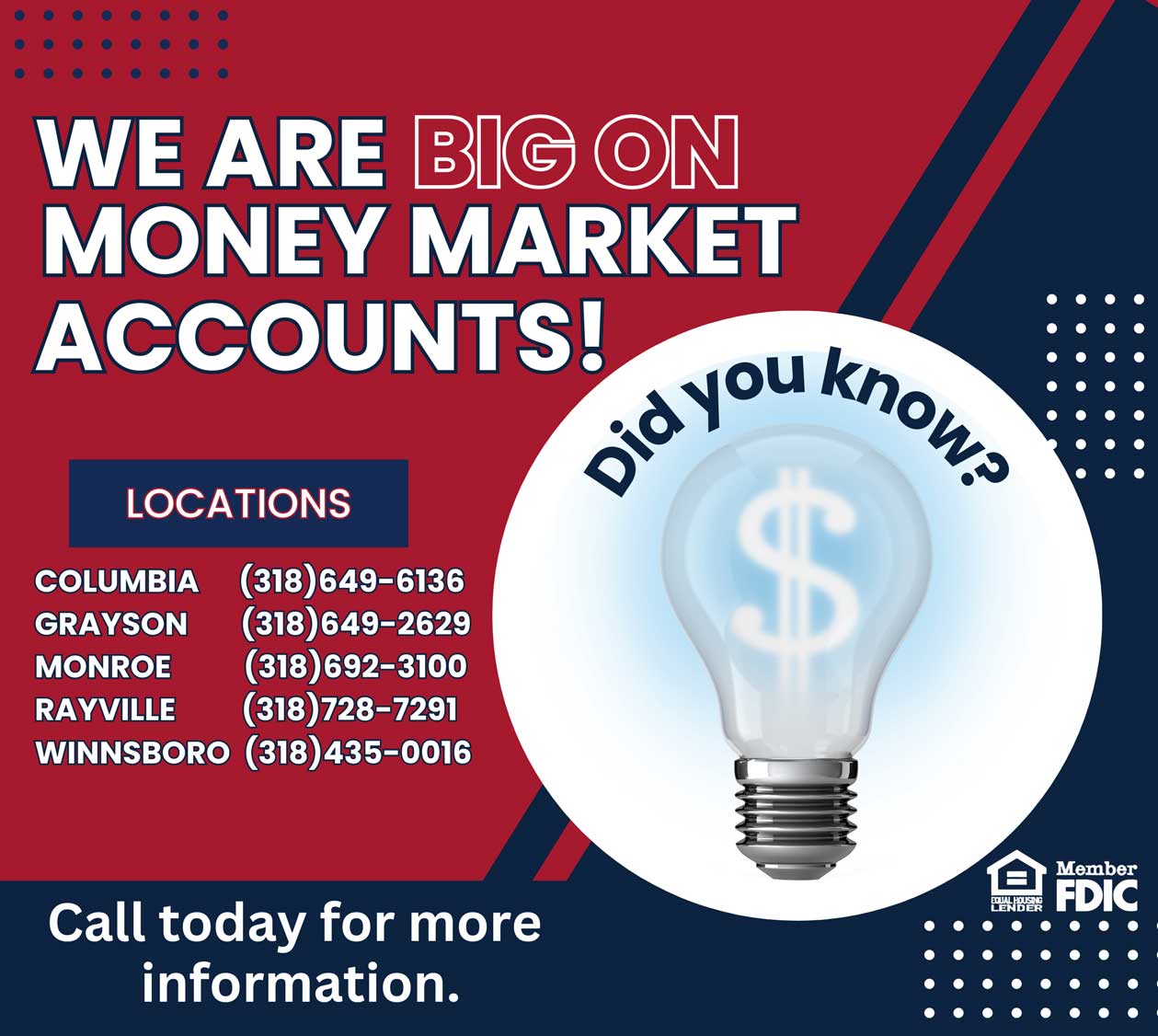 Money Market Accounts